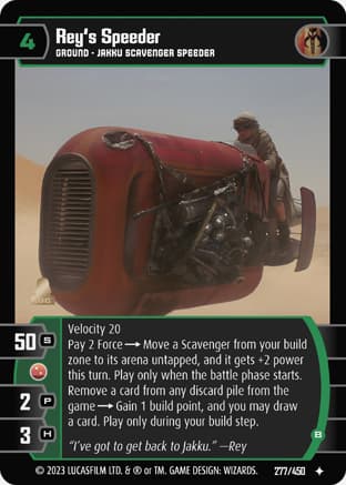 Rey's Speeder (B)