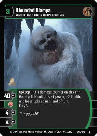 Wounded Wampa