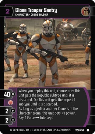 Clone Trooper Sentry