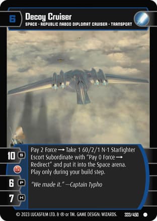 Decoy Cruiser
