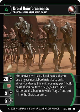 Droid Reinforcements