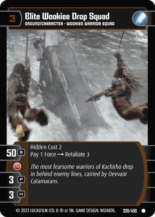 Elite Wookiee Drop Squad