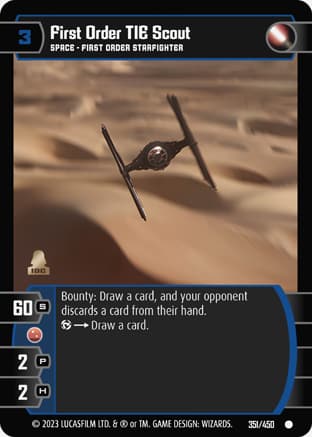 First Order TIE Scout