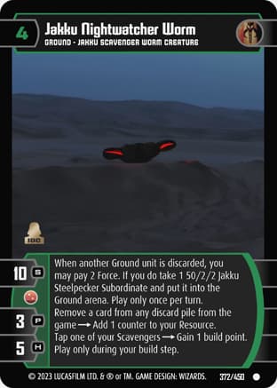 Jakku Nightwatcher Worm