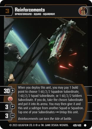 Reinforcements