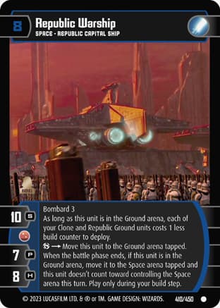 Republic Warship