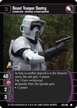 Scout Trooper Sentry