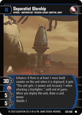 Separatist Warship