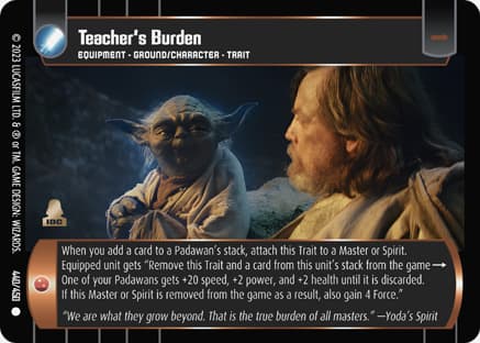 Teacher's Burden