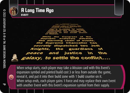 A Long Time Ago (Promo 1)