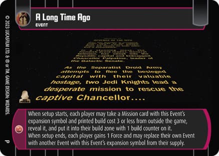 A Long Time Ago (Promo 3)