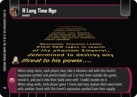 A Long Time Ago (Promo 9)