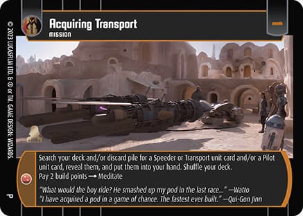 Acquiring Transport (Promo 1)