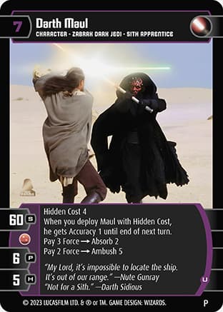 Darth Maul (U) (Promo)