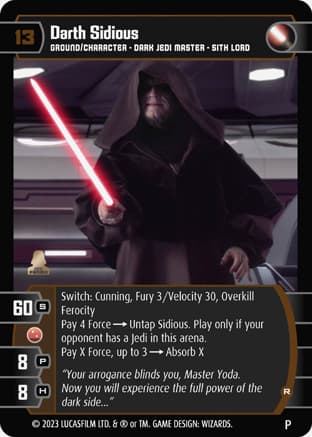 Darth Sidious (R) (Promo)