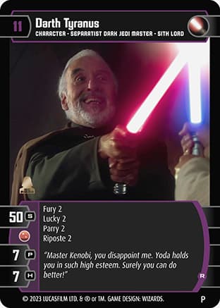 Darth Tyranus (R) (Promo)