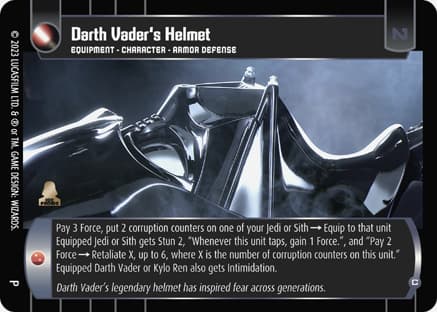 Darth Vader's Helmet (C) (Promo 1)