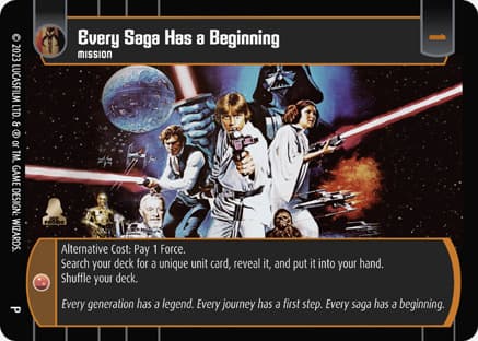 Every Saga Has a Beginning (Promo 1)