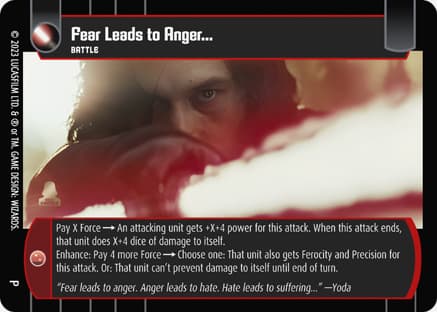 Fear Leads to Anger... (Promo 2)