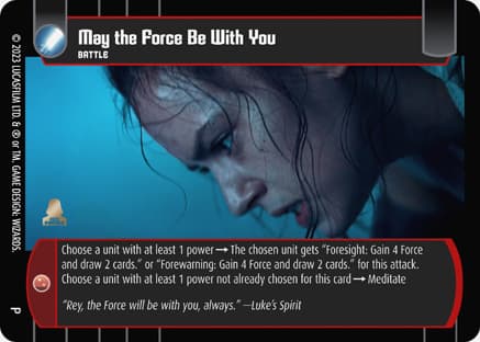 May the Force Be With You (Promo 8)