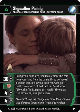 Skywalker Family (C) (Promo)
