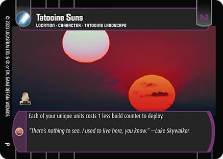 Tatooine Suns (Promo 1)