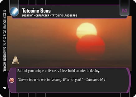 Tatooine Suns (Promo 2)