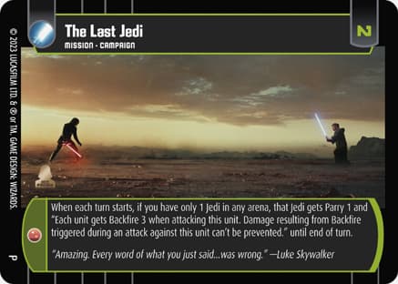 The Last Jedi (ALTA) (Promo)