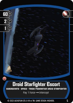 Droid Starfighter Escort
