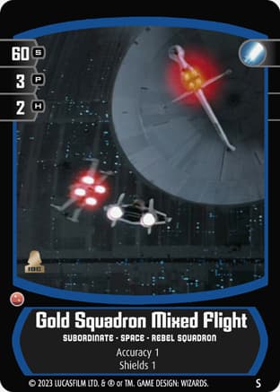 Gold Squadron Mixed Flight