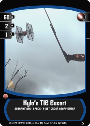 Kylo's TIE Escort