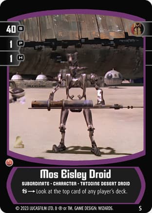 Mos Eisley Droid