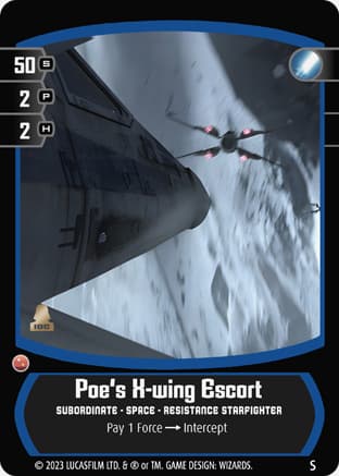 Poe's X-wing Escort
