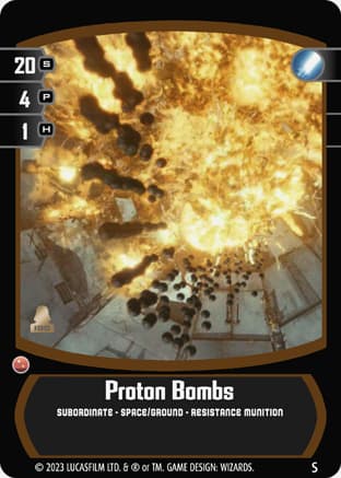 Proton Bombs