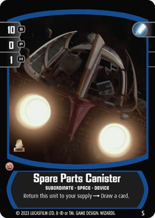 Spare Parts Canister
