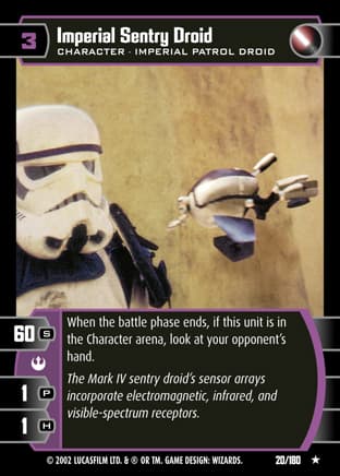 Imperial Sentry Droid