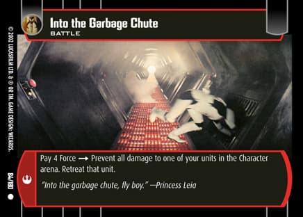 Into the Garbage Chute