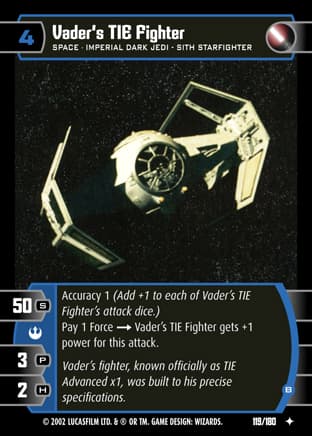 Vader's TIE Fighter (B)