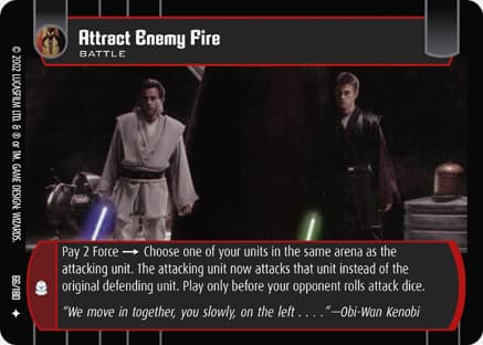 Attract Enemy Fire
