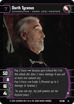Darth Tyranus (B)