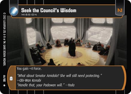 Seek the Council's Wisdom