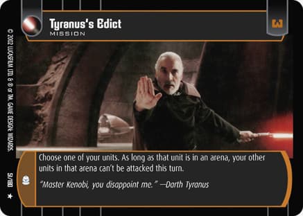 Tyranus's Edict