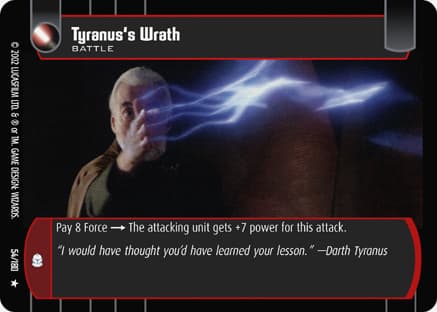 Tyranus's Wrath