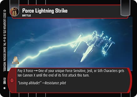 Force Lighting Strike