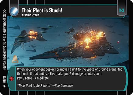 Their Fleet is Stuck!