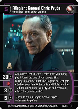 Allegiant General Enric Pryde (E)
