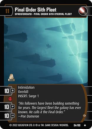 Final Order Sith Fleet (D)