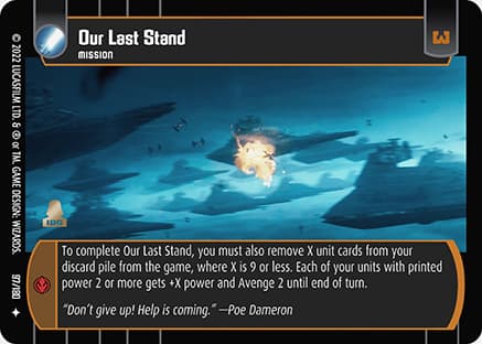 Our Last Stand