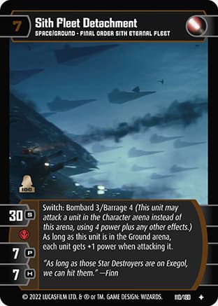 Sith Fleet Detachment