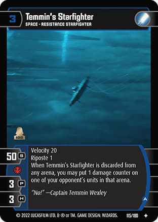 Temmin's Starfighter (A)